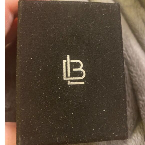 Bomb Party Jewelry - Bomb Party Luxe Bands Ring Stack – Size 7 – Lavender Topaz CZ – Hematite Plated